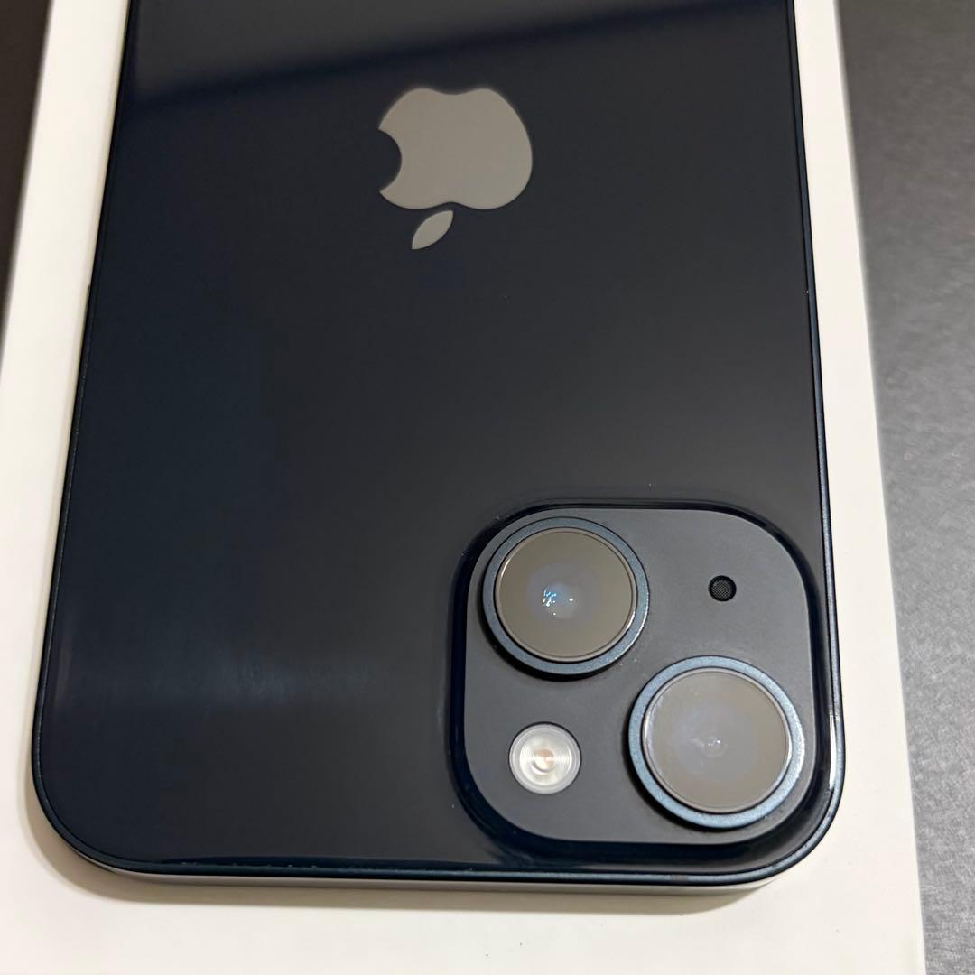 iPhone14 128GB ミッドナイト SIMフリー 箱・ケーブル付