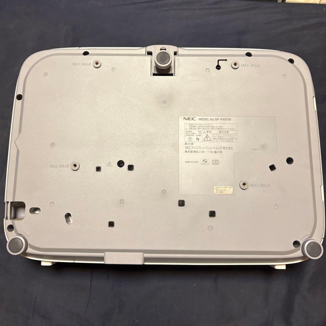 NEC プロジェクター　NP-P401WJL NP23LP 4000ルーメン