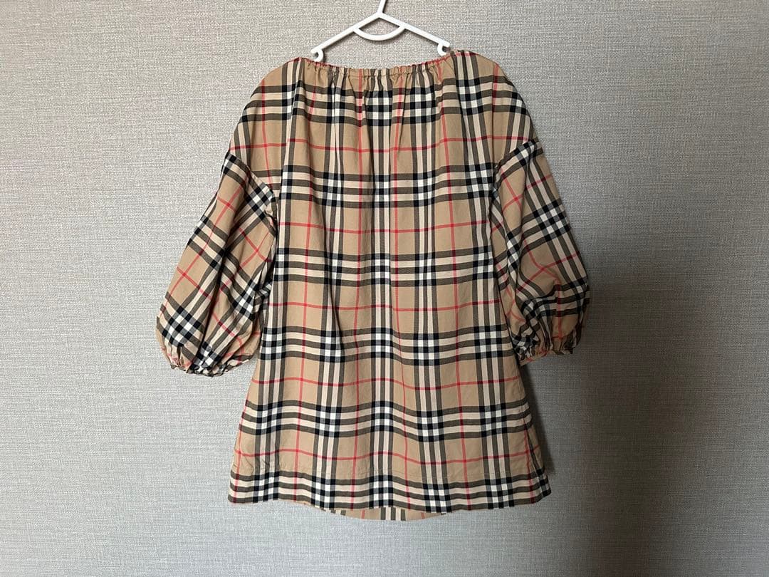 て*ん様 BURBERRY チェック柄 ワンピース 116cm