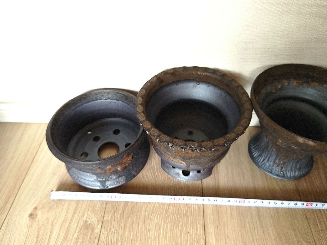磯部祐介/夢風組 厳選大鉢四点セット 検)カタチ製作所 バリエム 作家鉢