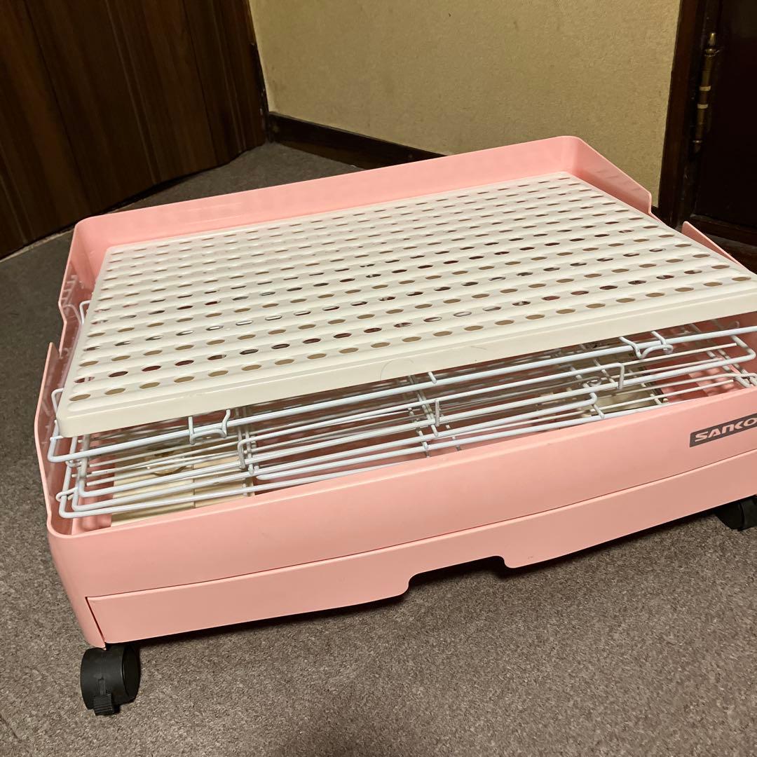 うさぎ用ケージ　イージーホーム　エボ　60 エサ箱 2個付き