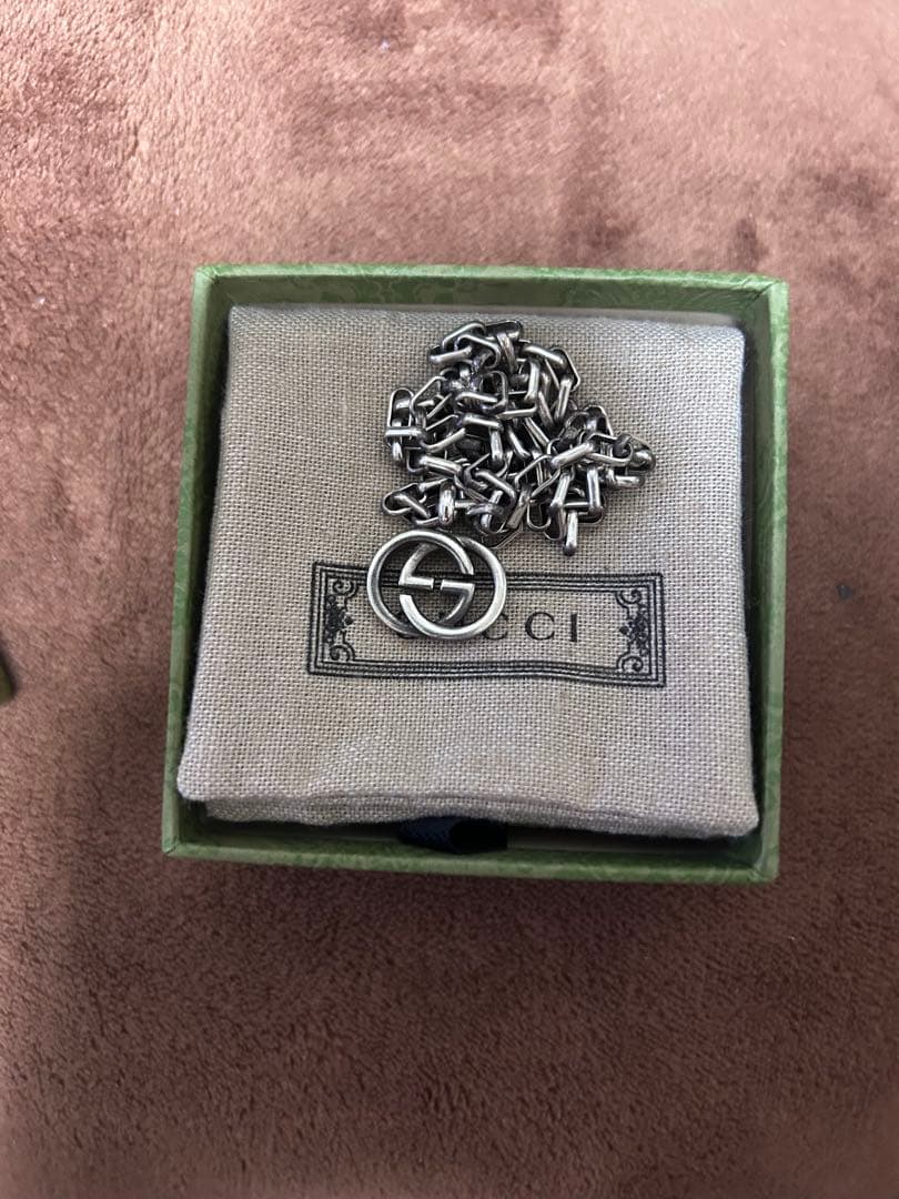 GUCCIネックレス 箱付き
