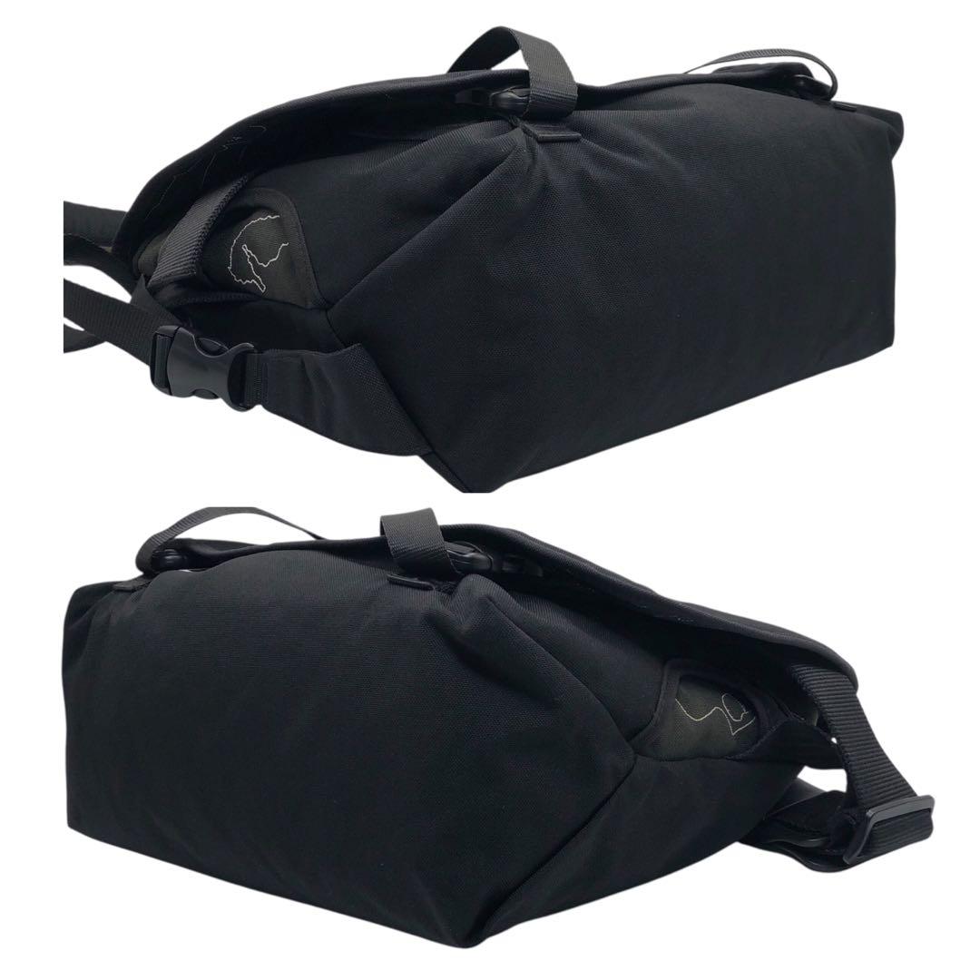 美品 CRUMPLER クランプラー メッセンジャーバッグ 黒 大容量 斜め掛け