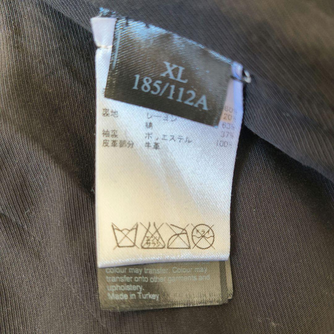 オールセインツ ネイビー ダブルブレスト トレンチコート XL ウール