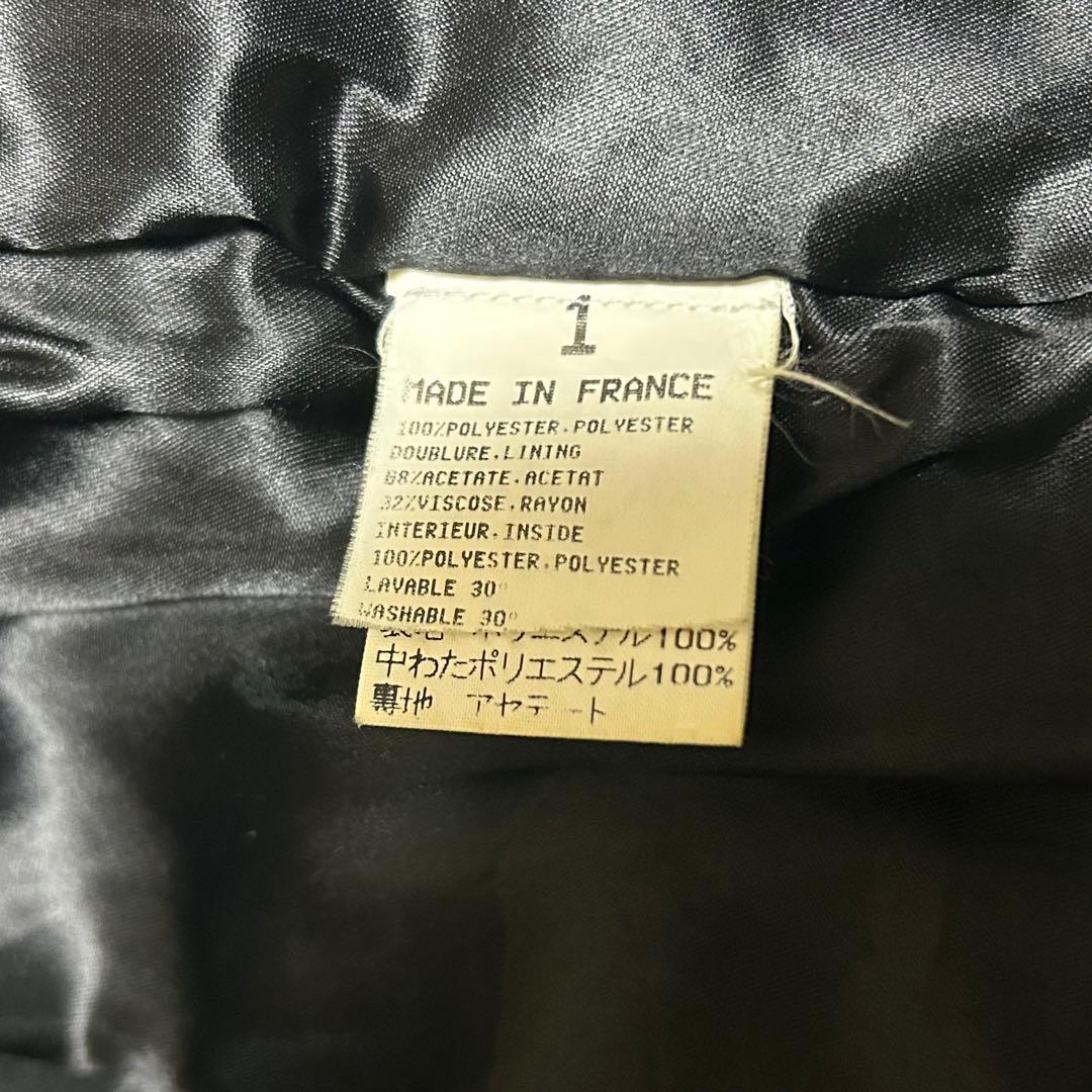 希少 agnes b. HOMME jacket ハの字 ブラックArchive