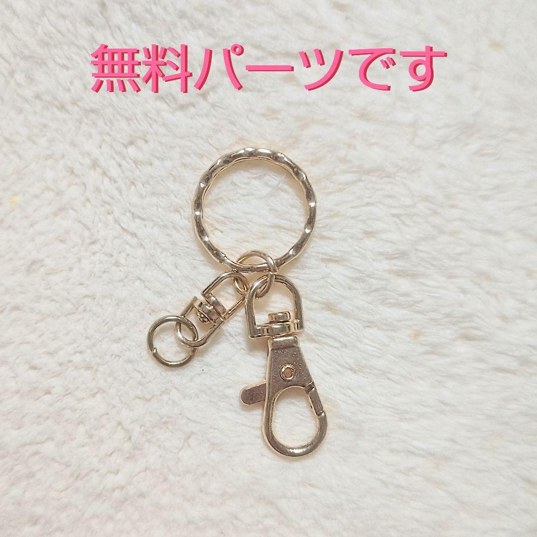 【1109 - 6】摘ままれにゃんこのキーホルダー／ペンダント／クロ猫