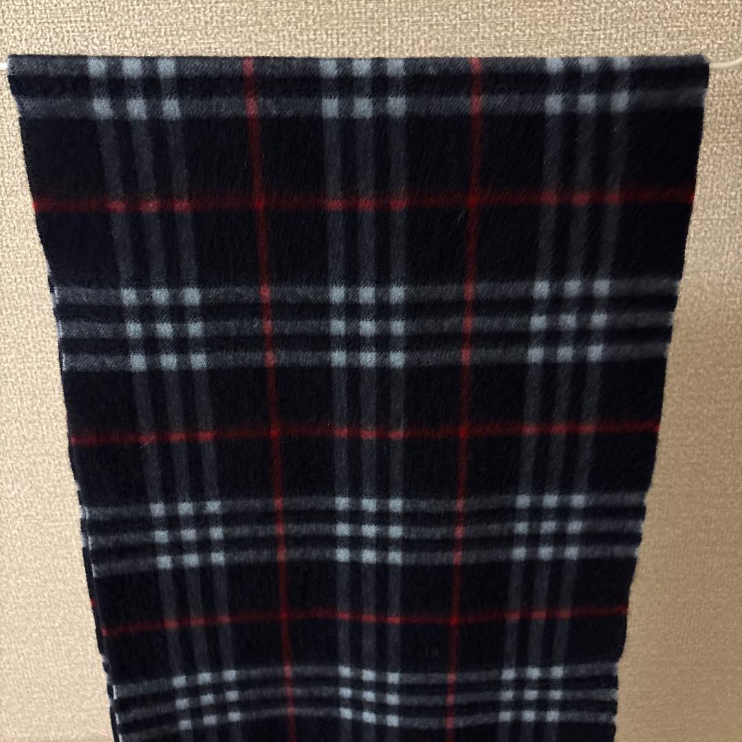 【新品・未使用】BURBERRY 100% CASHMERE マフラー