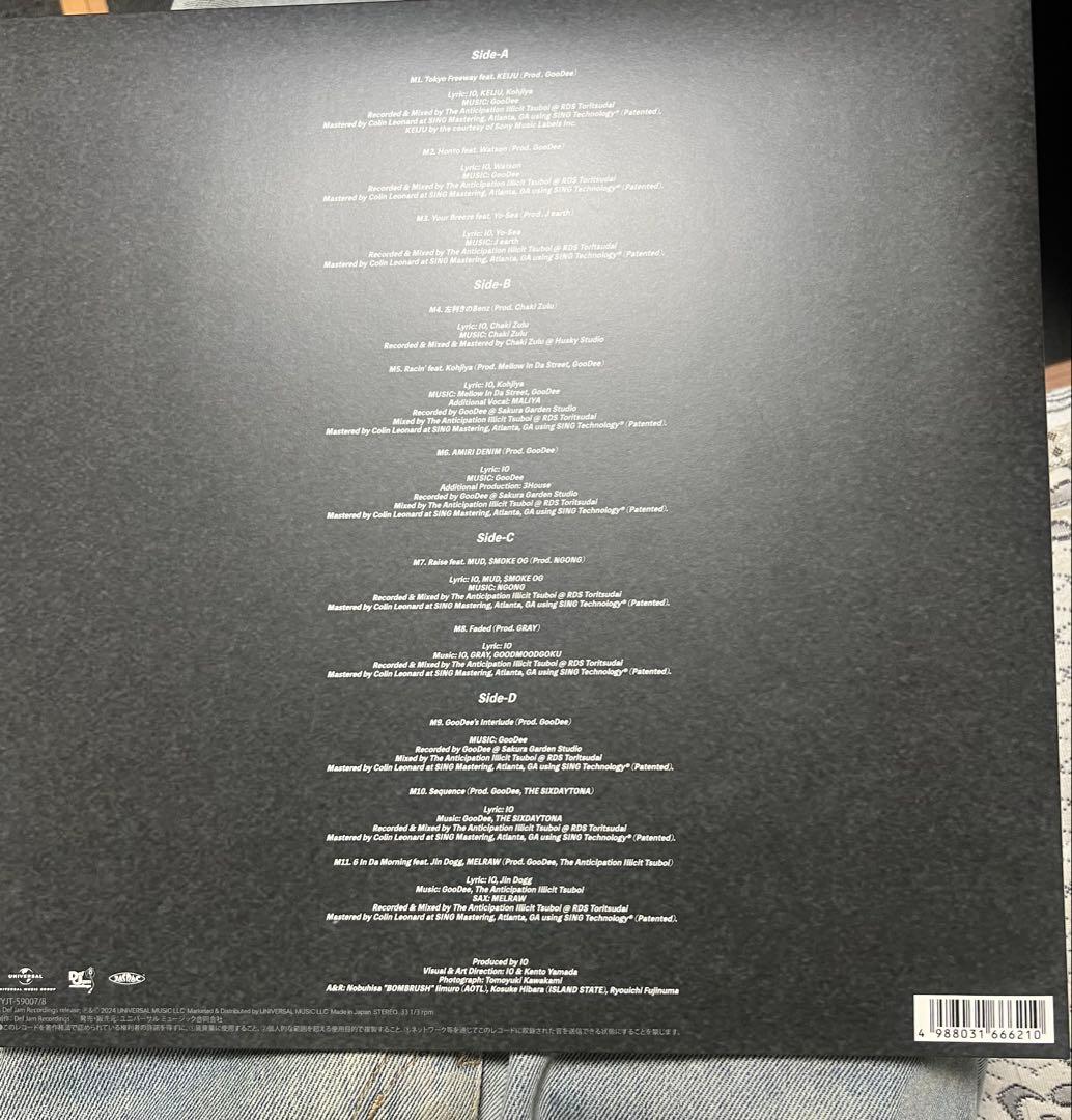 io レコード foar