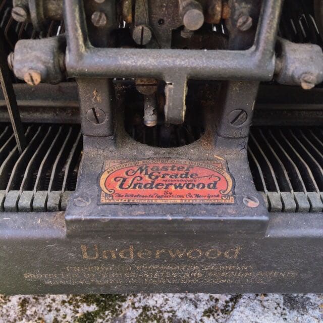 Underwood社製　タイプライター　1920年代