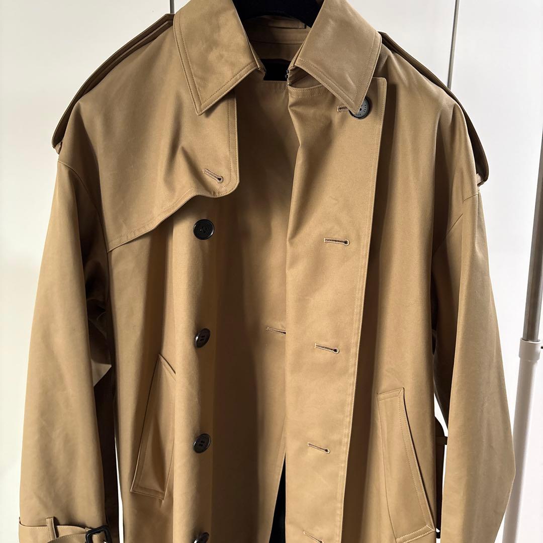 N*ス様 超美品 HYKE ハイク トレンチコート ビックフィット