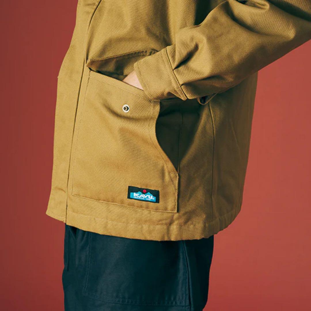 KAVU◾️ウッズマンジャケット◾️ブラウンベージュ◾️M