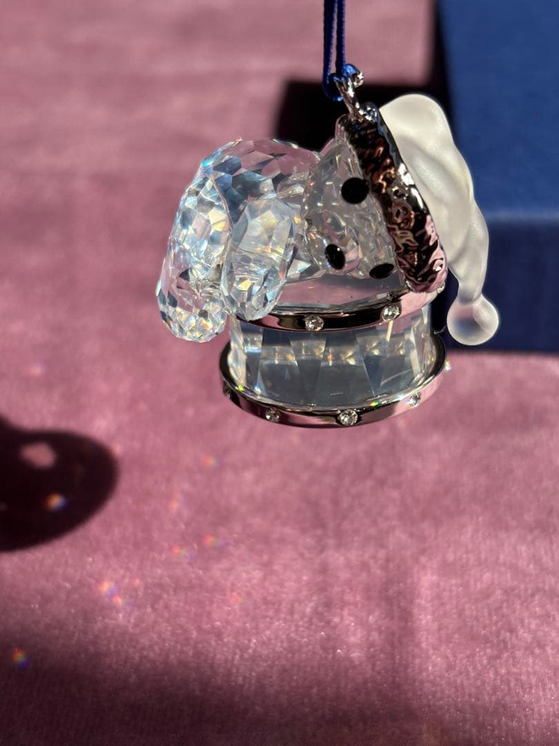 未使用品☆Swarovski クリスタルガラスのオーナメント