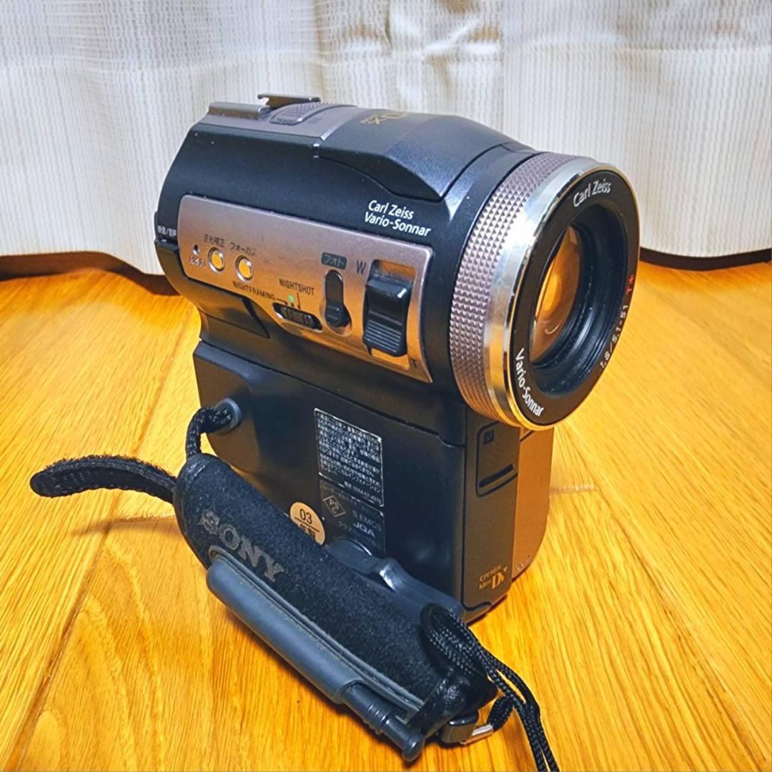 【動作確認済】SONY MiniDV 高画質 ビデオカメラ Bluetooth付