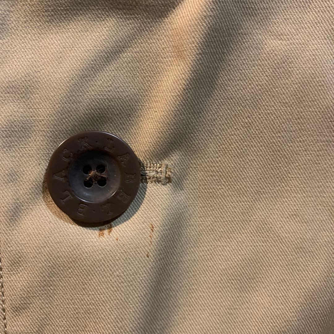 burberry black label トレンチコート 古着