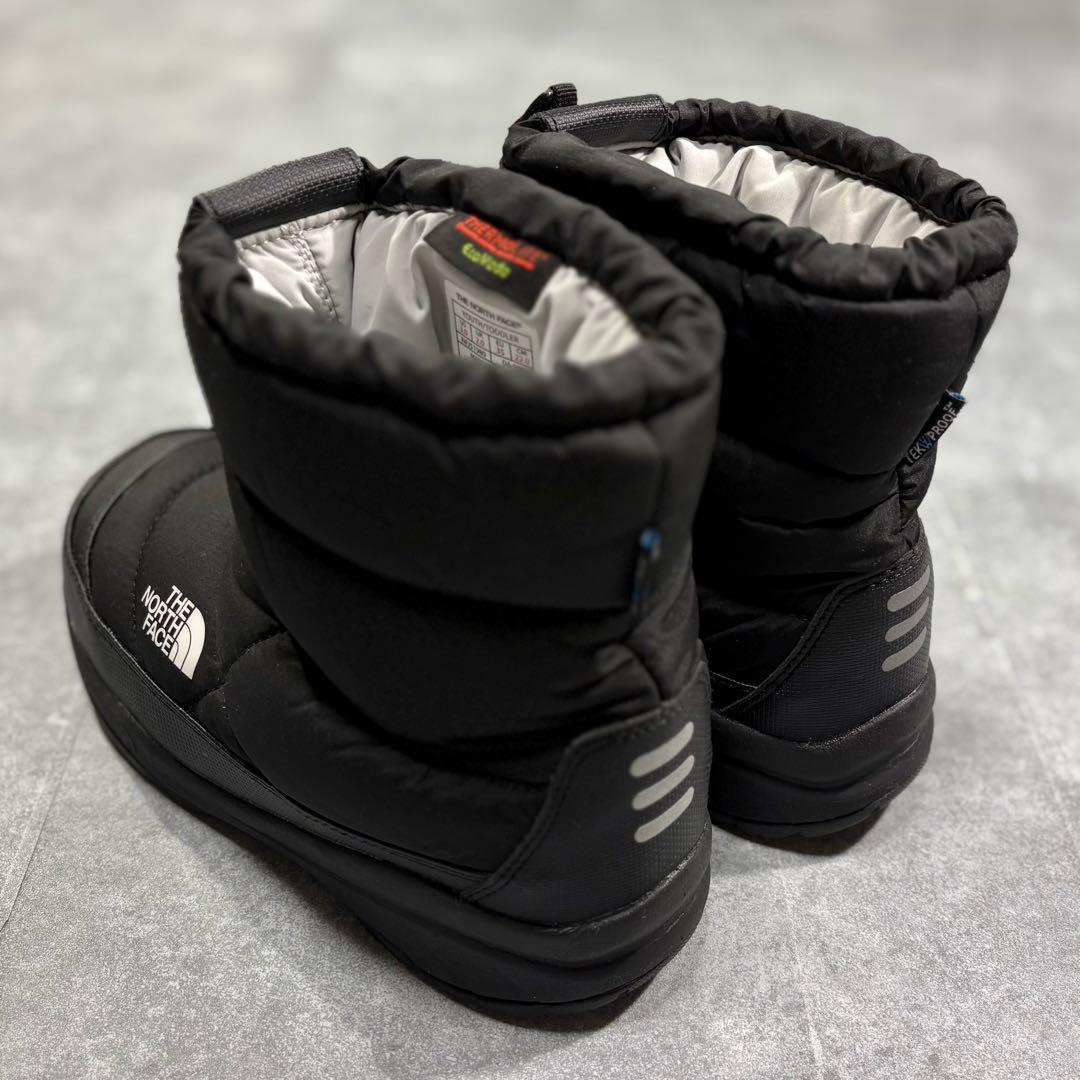 【新品未使用品】ノースフェイス キッズ ヌプシ ブーティー 22cm ブラック