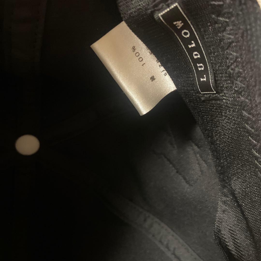 ELLESHOP限定　ラドローLUDLOW キャップ　ブラック　ロンハーマン