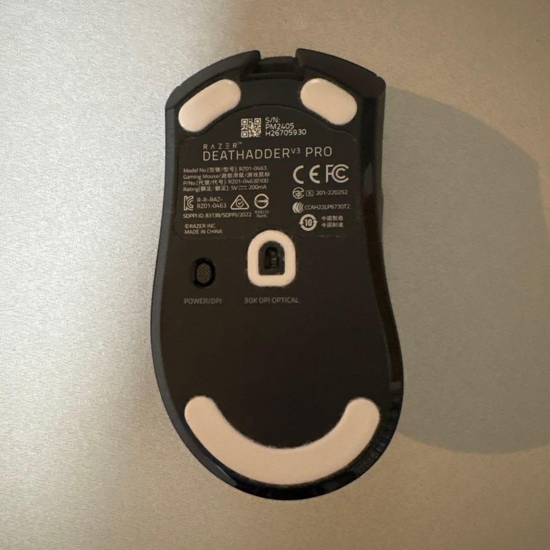 Razer DeathAdder V3 Pro ワイヤレスマウス