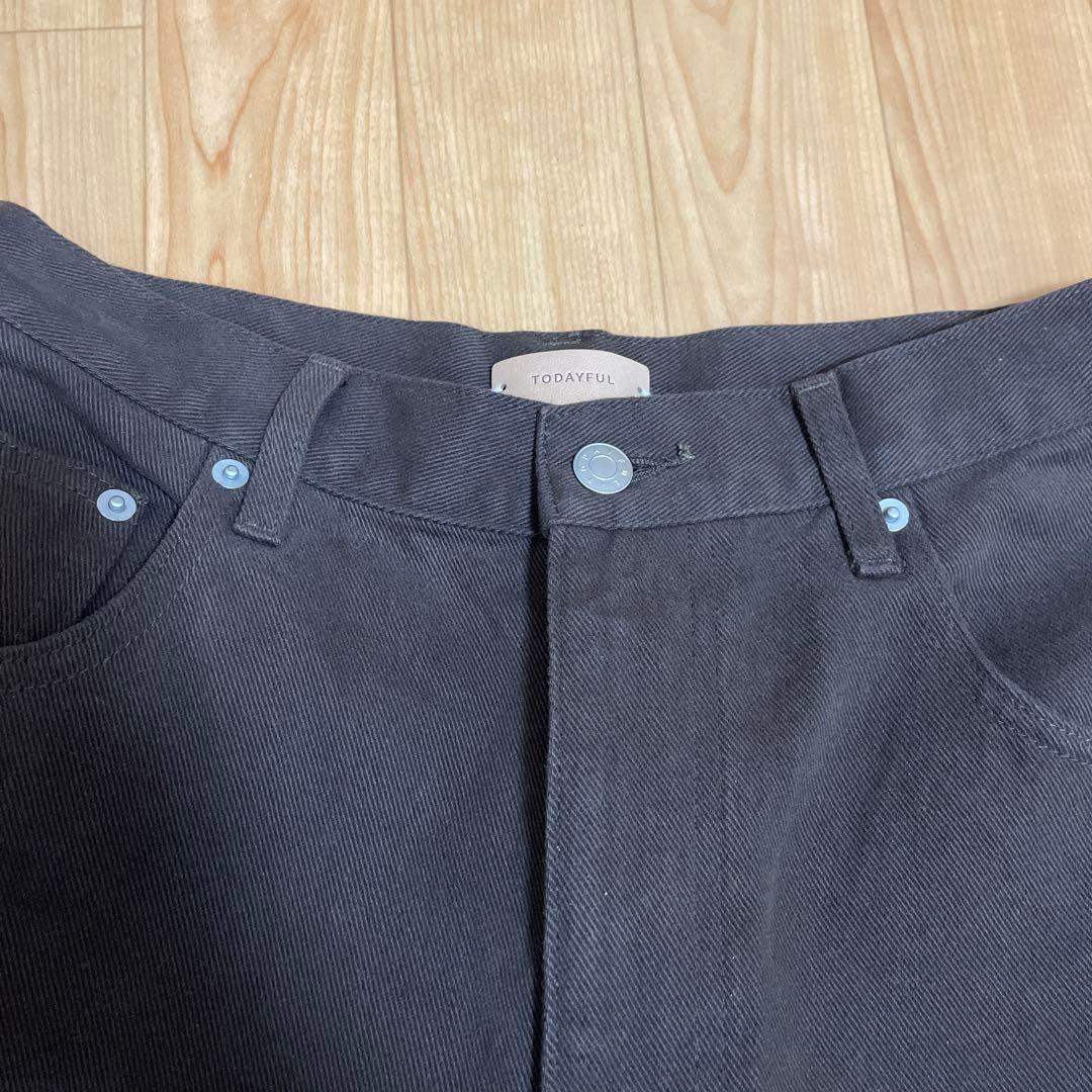 TODAYFUL Carys Denim25 brownブラウンデニム 本日のみ