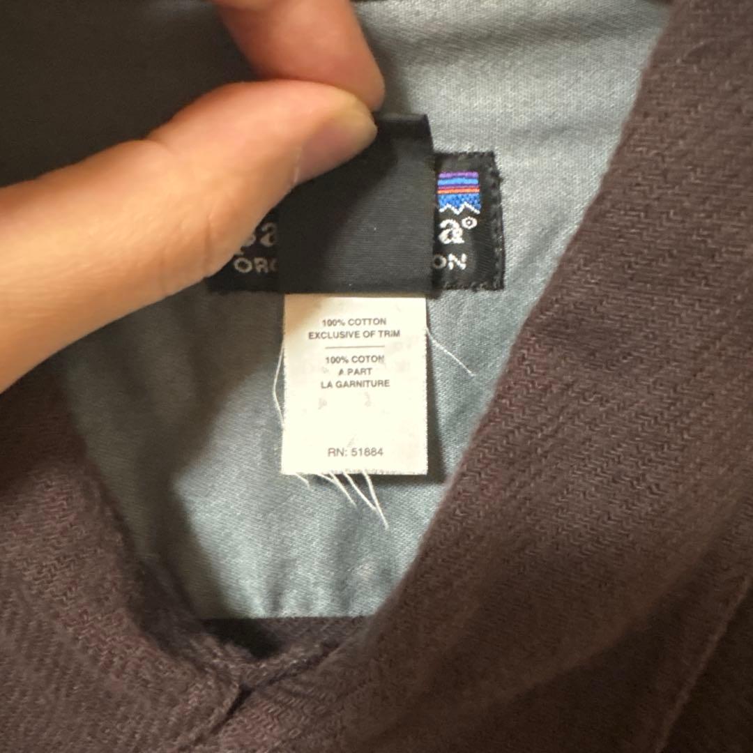 Patagonia オーガニックコットン シャツ （M／ポルトガル製）