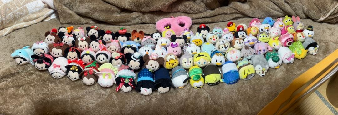 ディズニーツムツム　ぬいぐるみ71体　まとめ売り