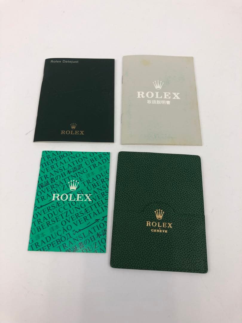 Y*K様 ロレックス　空き箱　外箱　内箱　取説　小冊子　カードケース