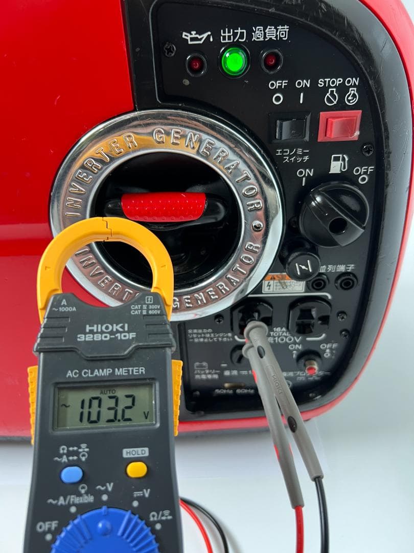 新ダイワ インバーター発電機 iEG1600M 【動作良好・保証付】★KHD35