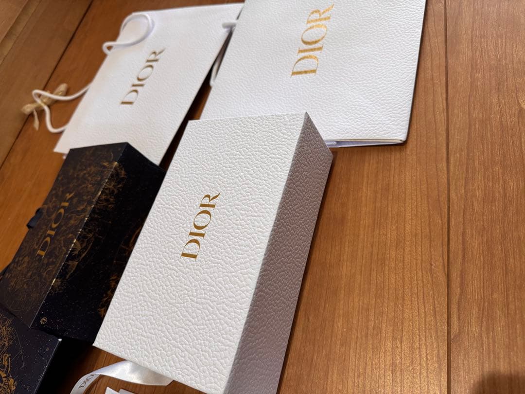 Dior ギフト用ショップ袋 ボックス箱 ショッパー SAUVAGE空箱