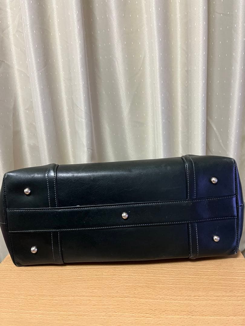 【こなき】FIVE WOODS レザートートバッグ ネイビーLsize
