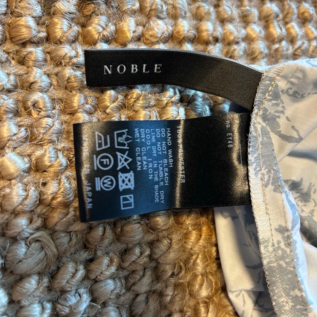 NOBLE ヴィンテージフラワープリントブラウス