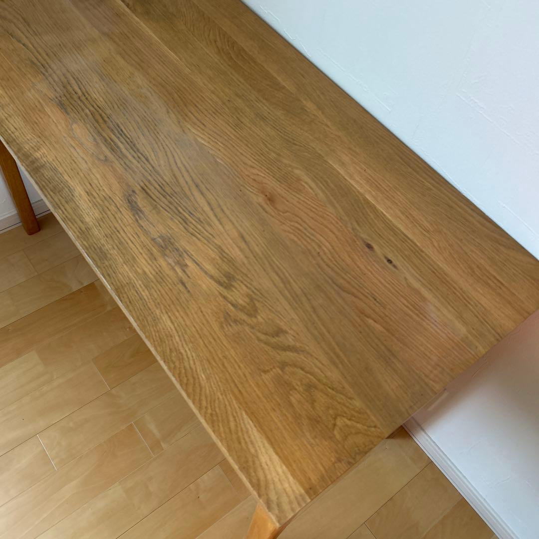 無印良品　木製デスク オーク材