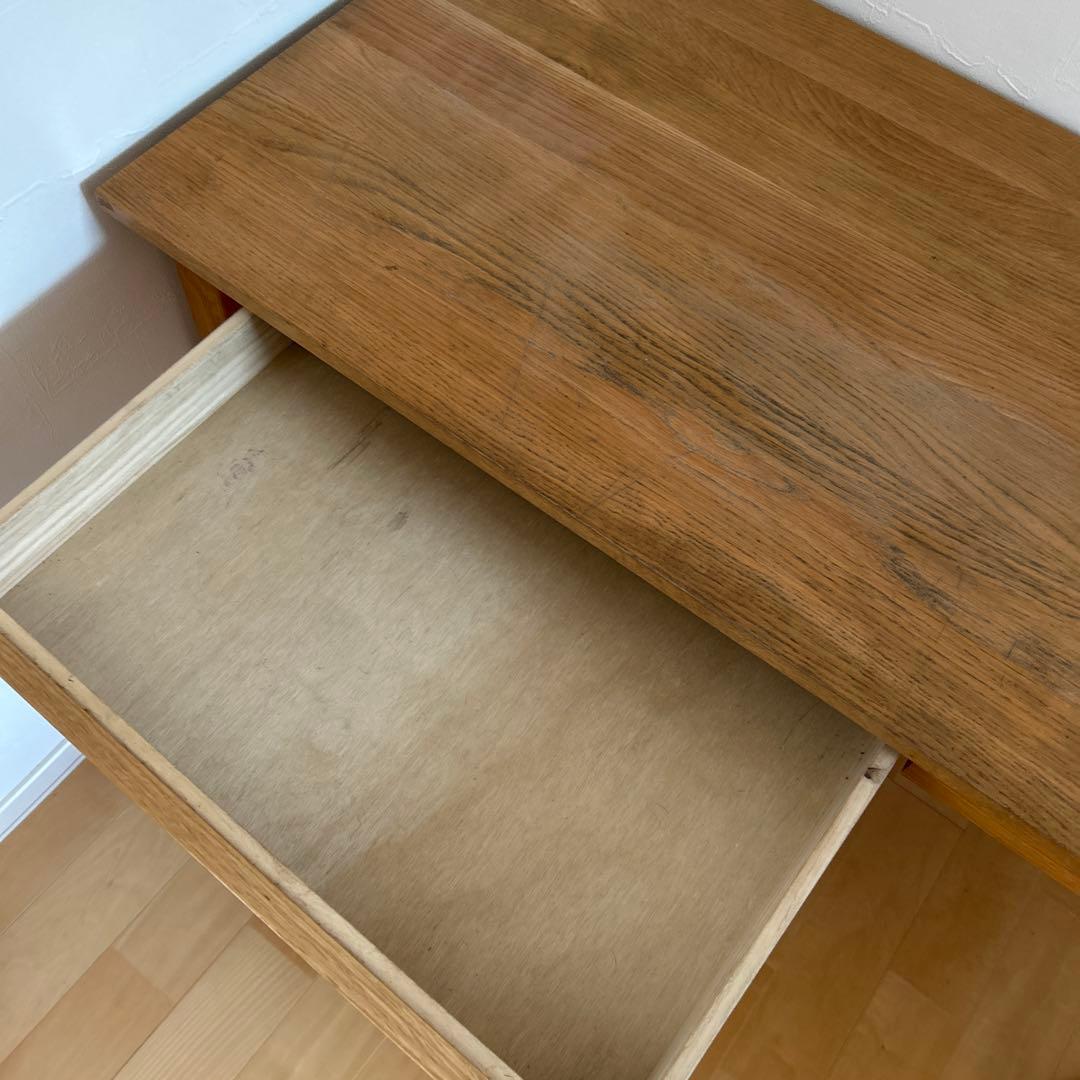 無印良品　木製デスク オーク材