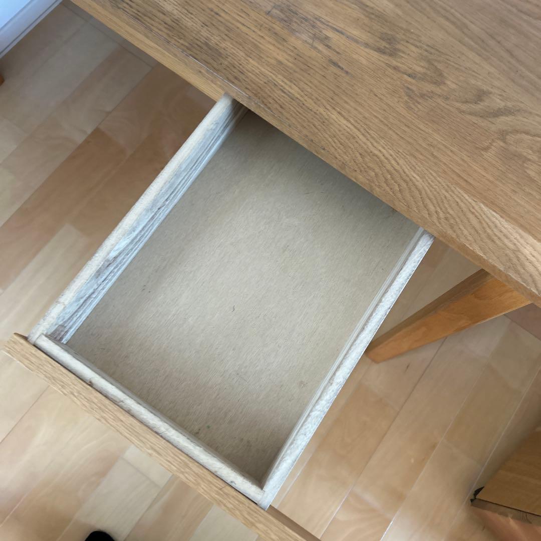 無印良品　木製デスク オーク材