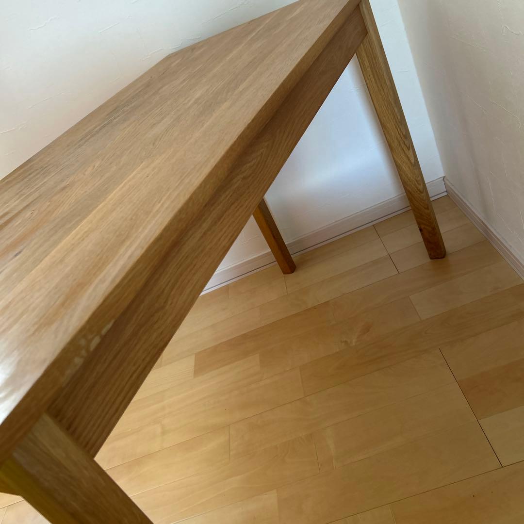 無印良品　木製デスク オーク材