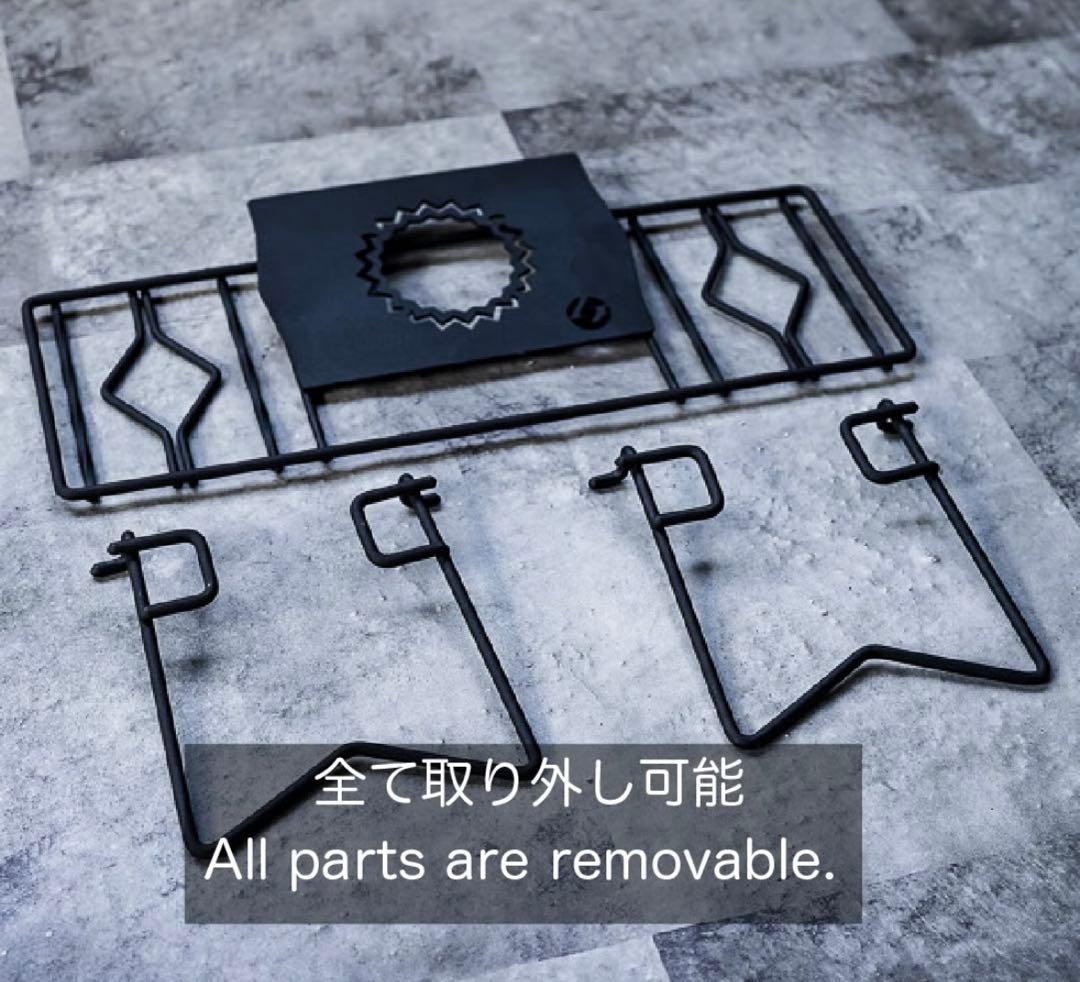 ラスファクトリ　ロストル３６０（ブラスト窒化処理）ステッパー１２０（ショート）