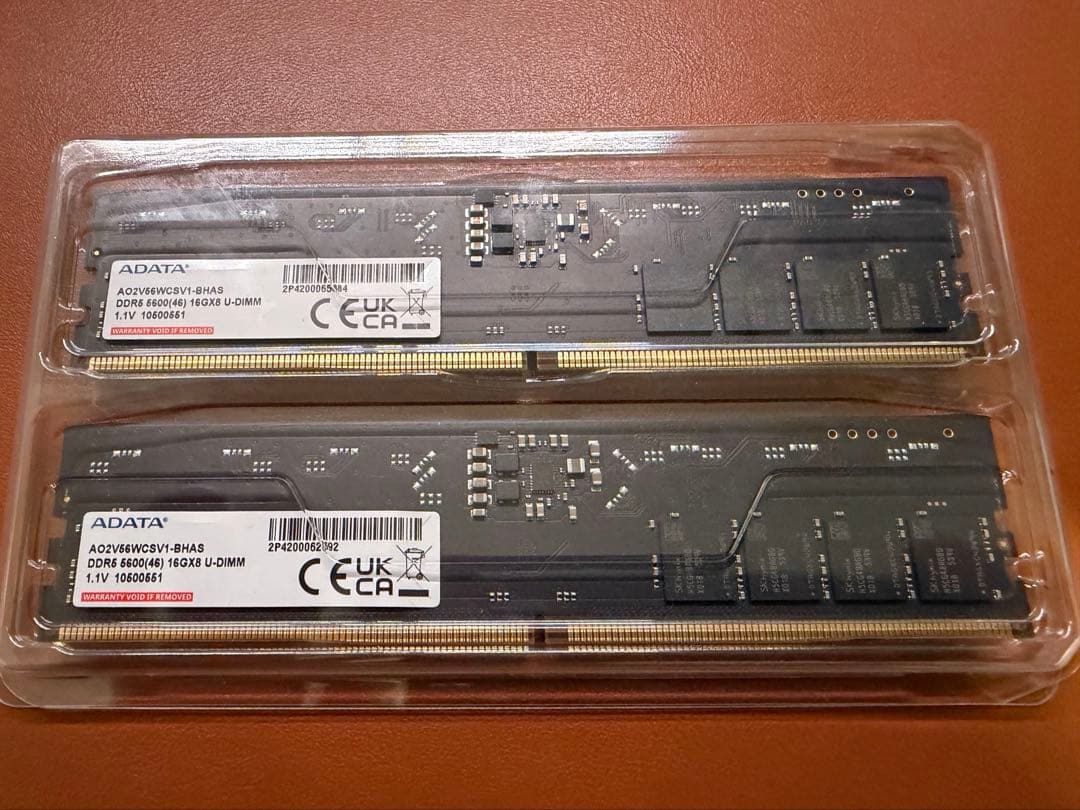 【早い者勝ち】DDR5-5600 32GB ADATA デスクトップ用