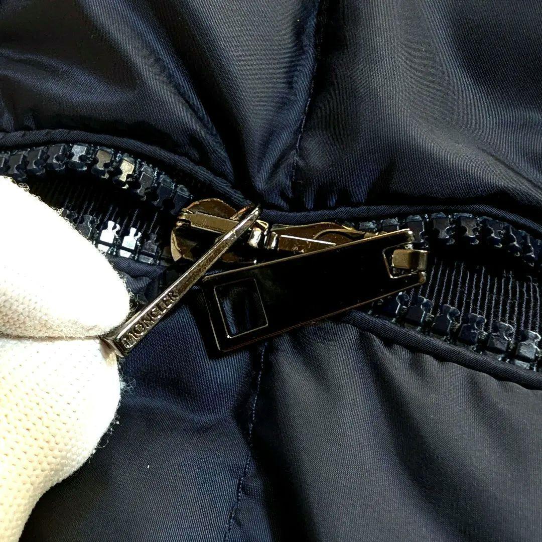 【美品】MONCLER FLAMMETTE ダウンジャケット ネイビー