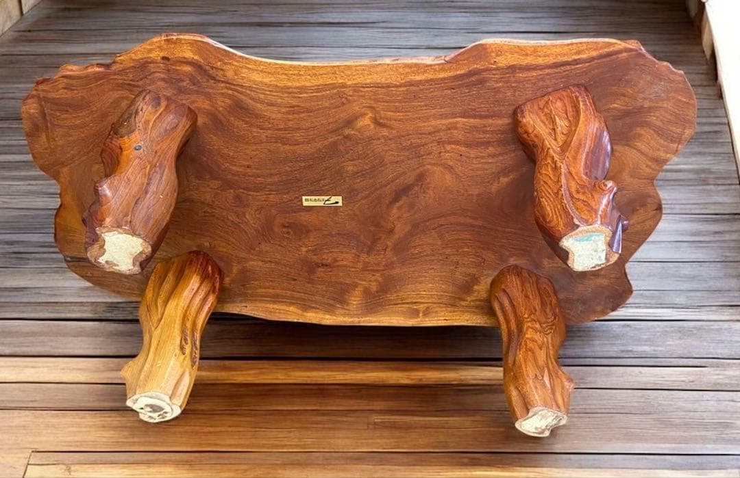 木下家具ローズマリーシリーズ★一枚板 無垢テーブル　高級ローテーブル　座卓