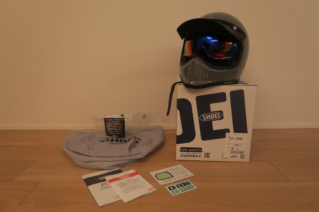 SHOEI EX-ZERO バサルトグレー　XL