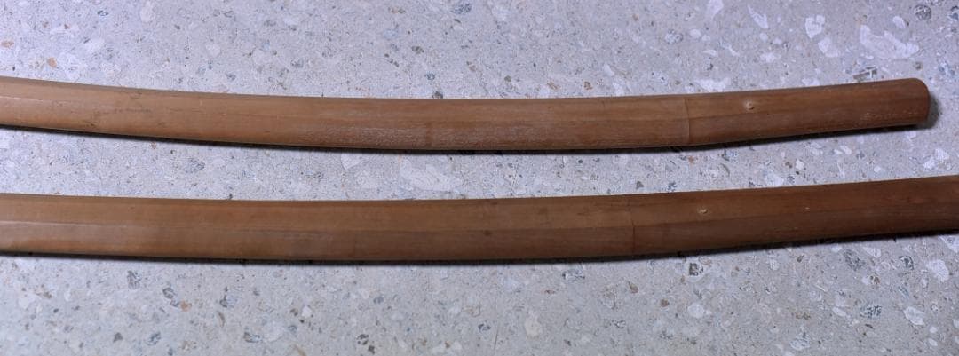 SHELLY　白鞘模造刀二振り　ドス　刀　武闘家　侍　日本刀