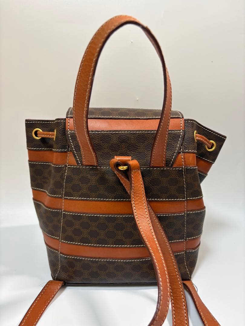 【美品】CELINE セリーヌ　マカダムミニリュック