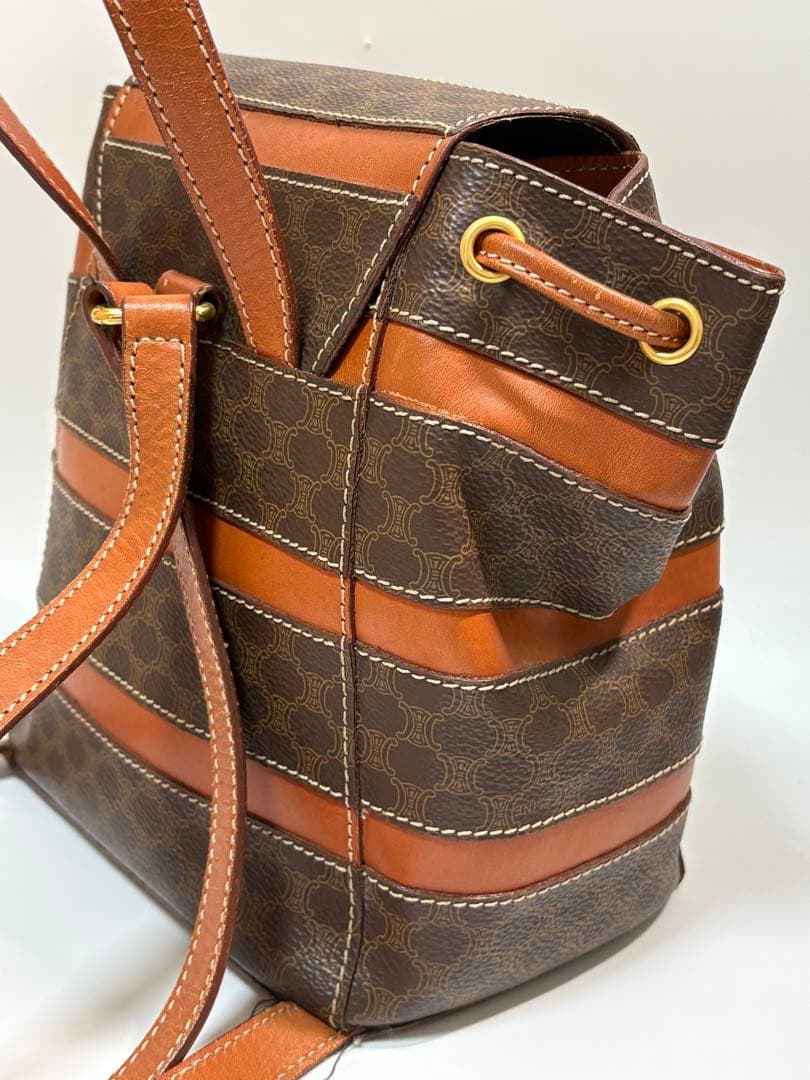 【美品】CELINE セリーヌ　マカダムミニリュック
