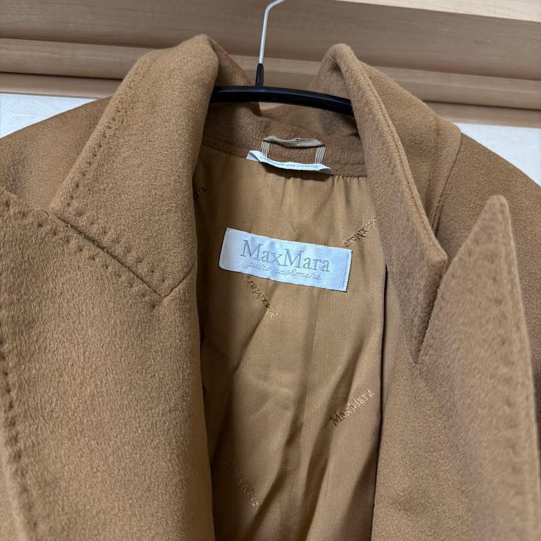 v*a様 MaxMara マックスマーラ 白タグ キャメル ロングコート