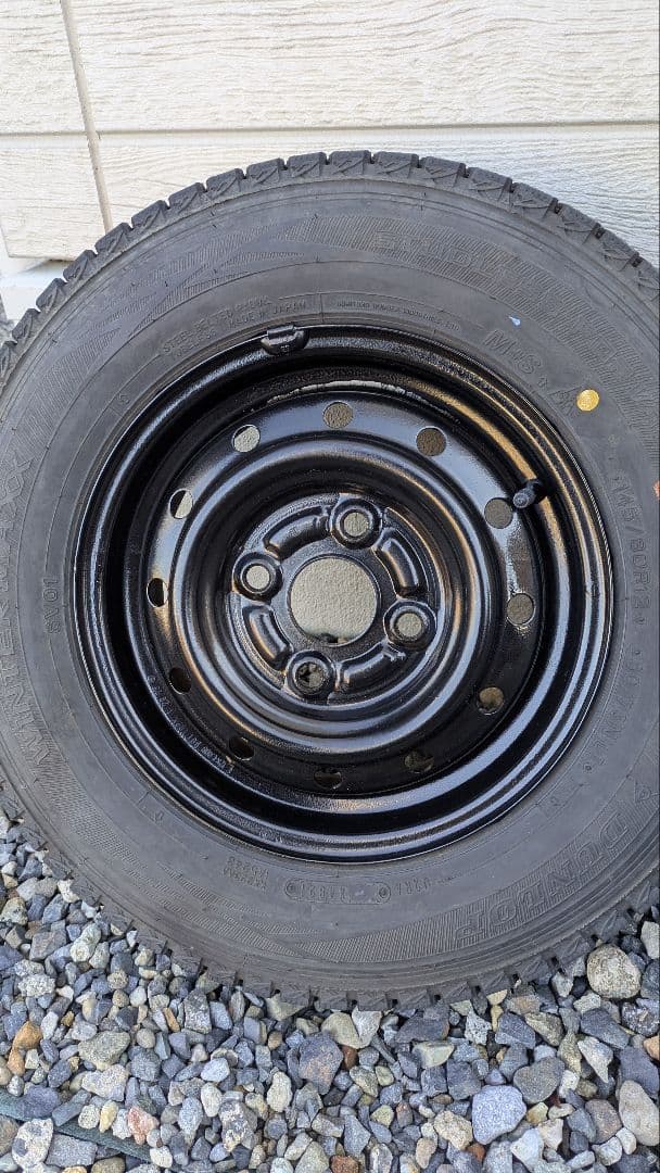 エブリィ　スタッドレスタイヤ 145/80R12 4本セット