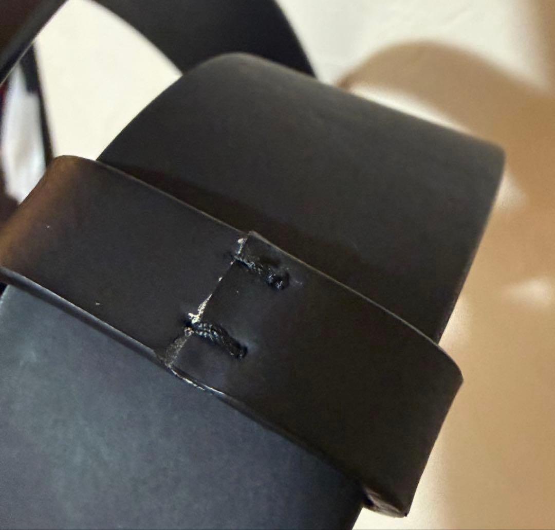 PRADA プラダ ブラック レザー　ベルト ロ　75 80 85 90 95