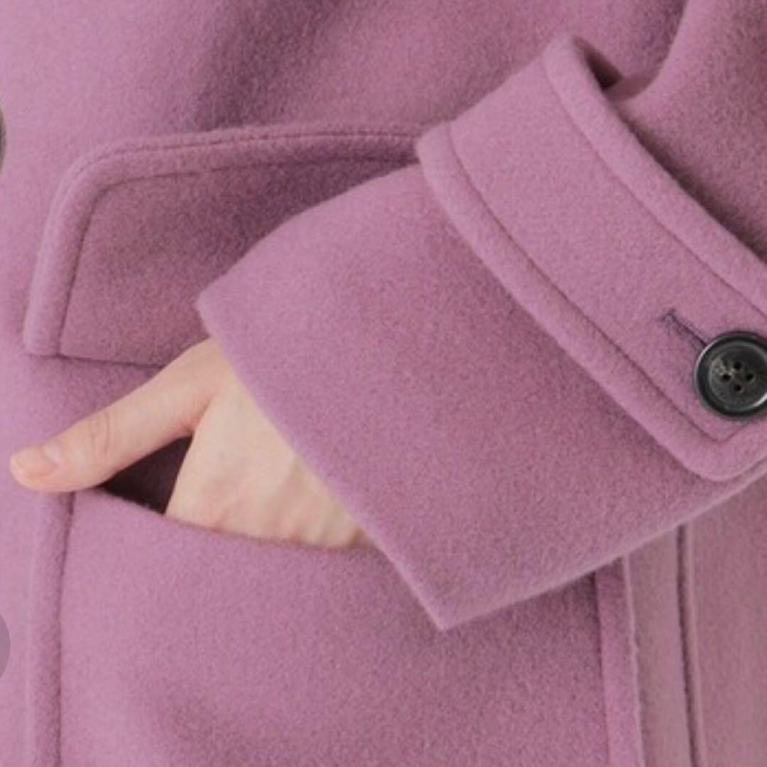 【極美品】ブルーレーベルクレストブリッジ/バイルメルトンダッフルコート/Lサイズ