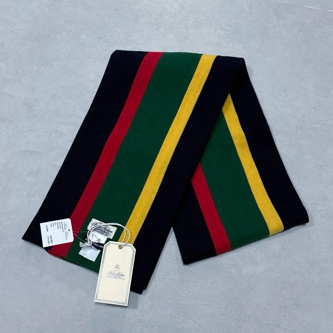 新品 24AW ブルックスブラザーズ アーカイブコレクション スクールマフラー