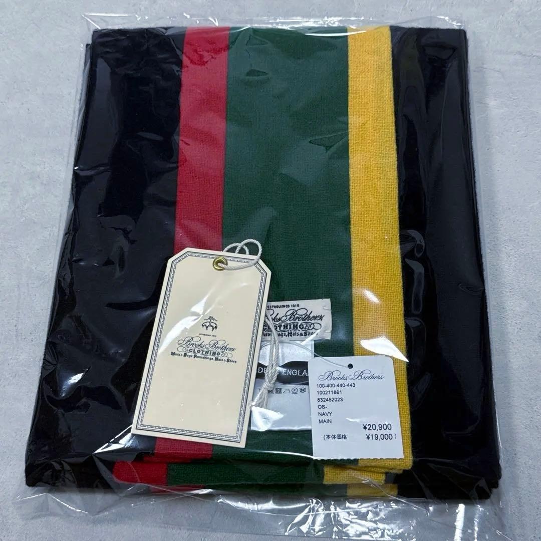 新品 24AW ブルックスブラザーズ アーカイブコレクション スクールマフラー