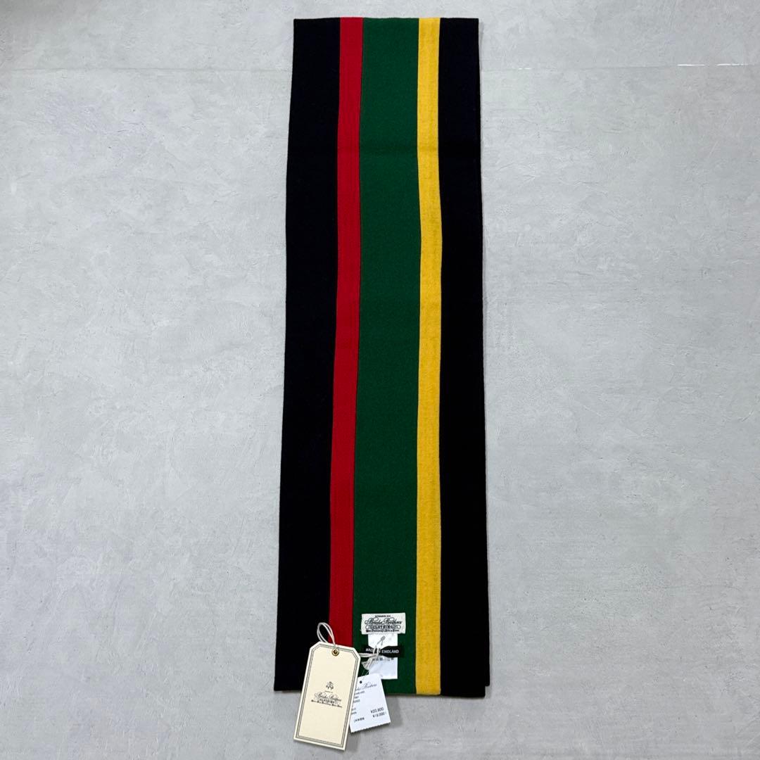 新品 24AW ブルックスブラザーズ アーカイブコレクション スクールマフラー