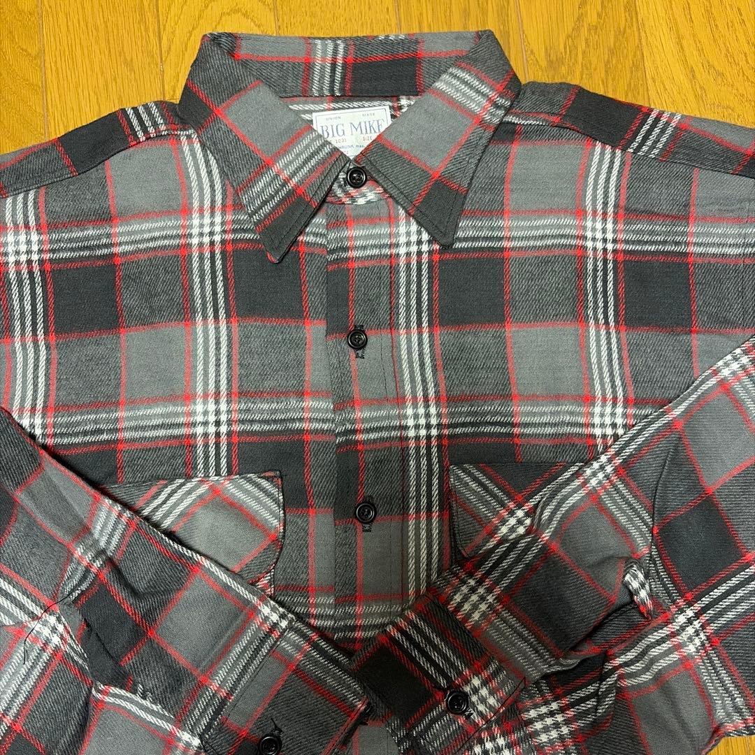 未使用 ビンテージ デッドストック BIG MIKE ネルシャツ