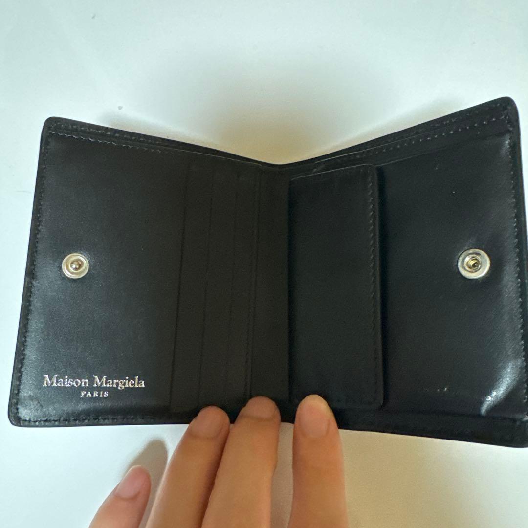 Maison Margiela 黒 二つ折り財布